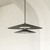 Cruz 24-in Felt - Gray LED Pendant