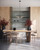 Cruz 24-in Metal - Black/White LED Pendant