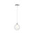 Bolla 6-in Chrome LED Pendant