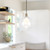 Bolla 5-in Brushed Gold LED Pendant