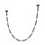Corda 10-ft Black/Opal Glass LED Pendant