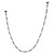 Corda 17-ft Black/Opal Glass LED Pendant