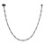 Corda 17-ft Black/Opal Glass LED Pendant