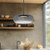 Trinity 14-in Black/Smoked LED Pendant