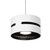 Oxford 5-in White LED Pendant