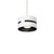 Oxford 5-in White LED Pendant