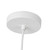 Hayden 7-in Antique White LED Pendant