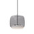 Enkel 10-in Smoked/Brushed Nickel LED Pendant
