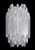 Selenite Wall Sconce 13"H
