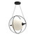 Aries 16-in Black LED Pendant