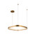 Yukon 19-in Vintage Brass LED Pendant