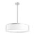 Dalton 20-in White Organza LED Pendant