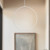 Cirque 36-in White LED Pendant