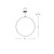 Cirque 48-in Brushed Nickel LED Pendant