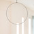 Cirque 72-in Black LED Pendant