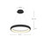 Cortana 24-in Black LED Pendant