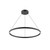 Cerchio 32-in Black LED Pendant