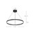 Cerchio 32-in Brushed Gold LED Pendant