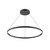Cerchio 36-in Black LED Pendant