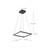 Piazza 18-in Brushed Gold LED Pendant