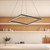 Piazza 24-in Black LED Pendant