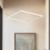 Piazza 32-in White LED Pendant