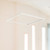 Piazza 36-in White LED Pendant