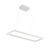 Piazza 30-in White LED Pendant