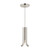 Husk 9-in Polished Nickel LED Pendant