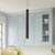 Mason 20-in Urban Bronze LED Pendant