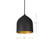 Helena 8-in White/Gold LED Pendant