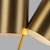 Keiko 14-in Brushed Gold 2 Lights Table Lamp