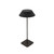Pela 6-in Black LED Table Lamp