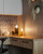 Gypsum 9-in Polished Brass LED Table Lamp