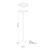 Faria 3-in Black 4000K Trilo Track Pendant