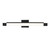 Soho 27-in Black LED Vanity