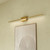 Vega Minor 36-in Brushed Gold LED Vanity