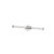 Akari 24-in Brushed Nickel LED Vanity