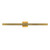 Vera 38-in Brushed Gold LED Vanity