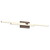 Anello Minor 38-in Walnut LED Vanity