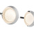 Cleo 23-in Chrome/Opal Glass LED Vanity Light
