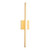 Vega 24-in Brushed Gold LED Wall Sconce