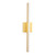 Vega 24-in Brushed Gold LED Wall Sconce