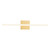 Vega 24-in Brushed Gold LED Wall Sconce