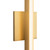 Vega 24-in Brushed Gold LED Wall Sconce