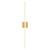 Vega 36-in Brushed Gold LED Wall Sconce