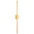 Vega 36-in Brushed Gold LED Wall Sconce
