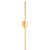 Vega 36-in Brushed Gold LED Wall Sconce