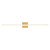 Vega 36-in Brushed Gold LED Wall Sconce