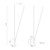 Lever 48-in White LED Wall Sconce